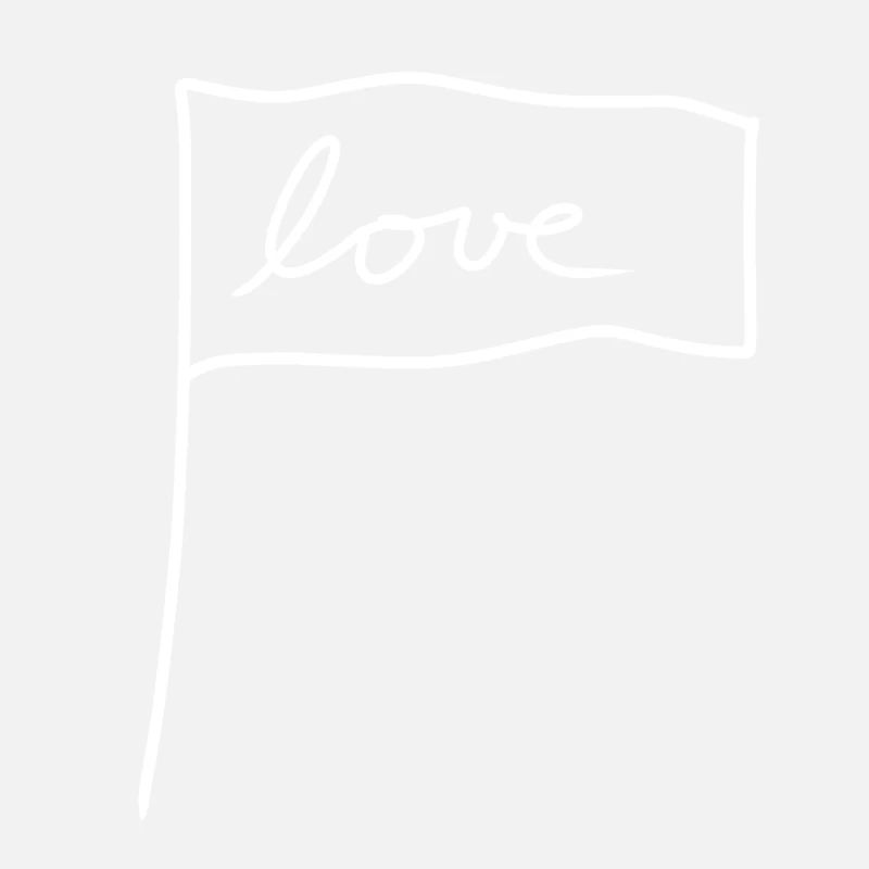 Flag Symbol Shape Love
