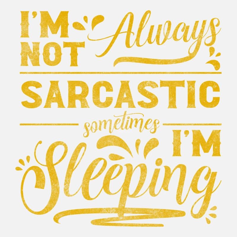 Sleep Rest Morning Grouch Pillow