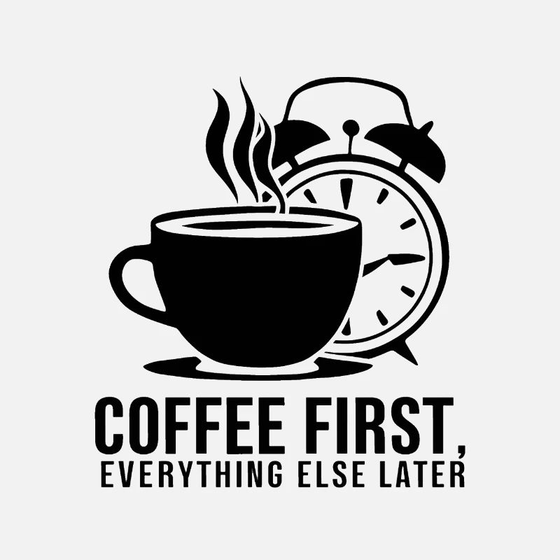 D’abord le café, puis tout le reste