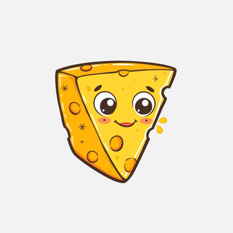 Happy Lined Cheese