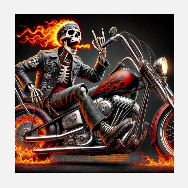 Rocker Skelett
