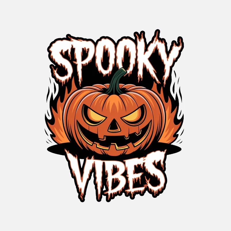 Scary Jack-O-Lantern – Spooky Vibes