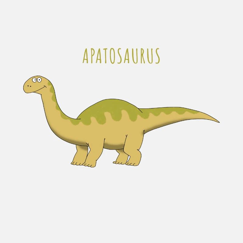 Lustige Illustration eines APATOSAURUS
