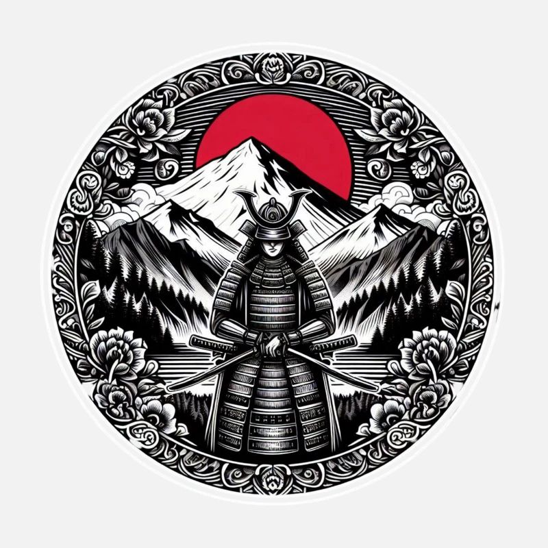 Japanischer Samurai-Krieger