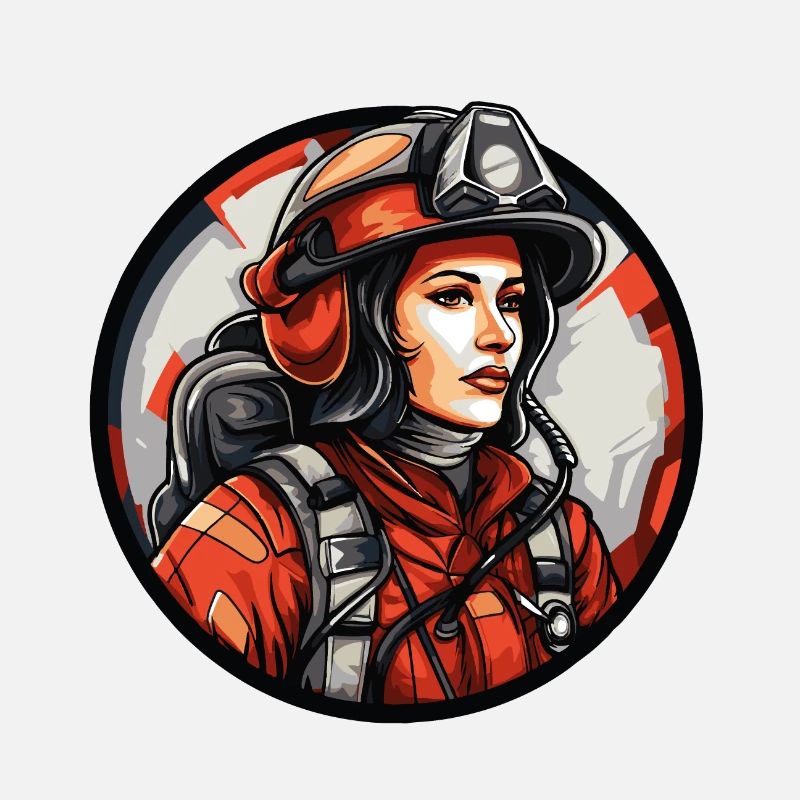 Feuerwehrfrau