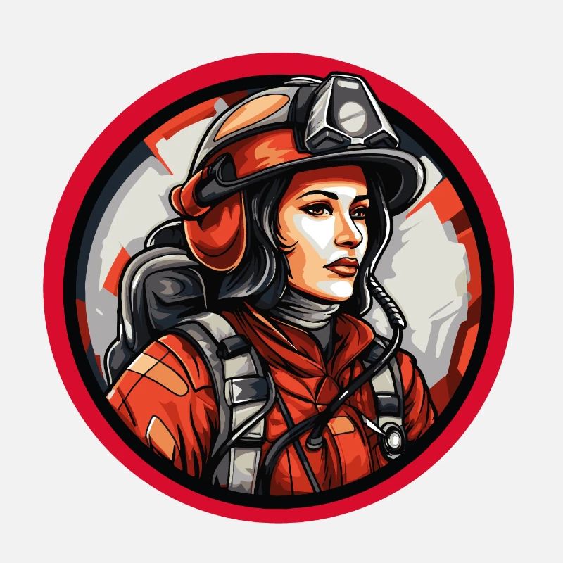 Feuerwehrfrau