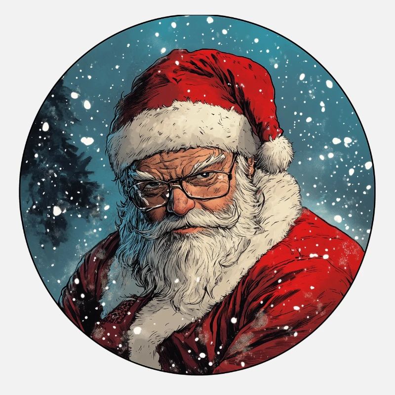 Père Noël strict : Noël avec style