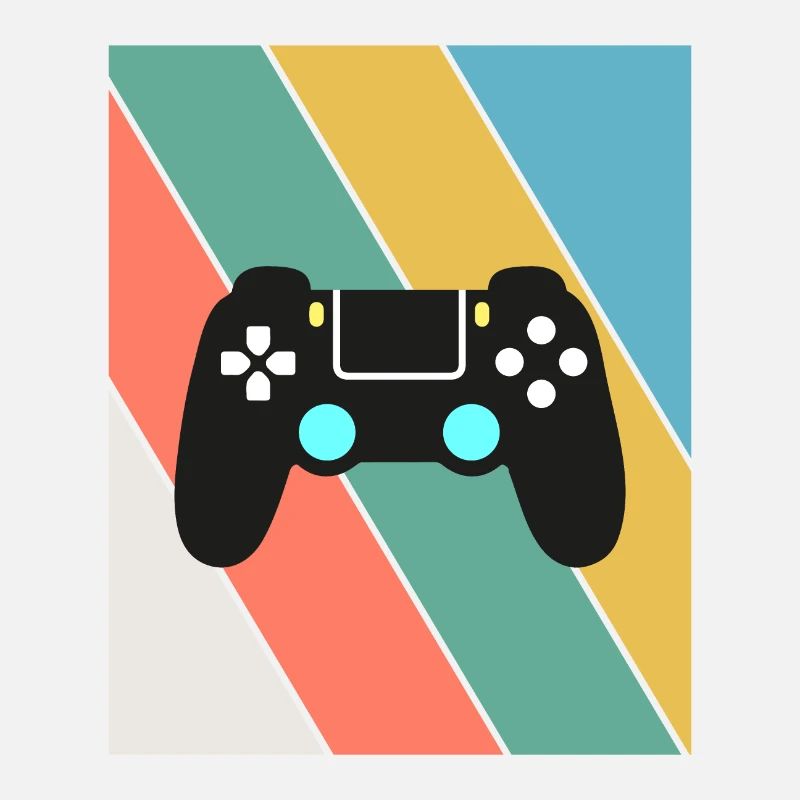 Vintage Retro Gaming Controller