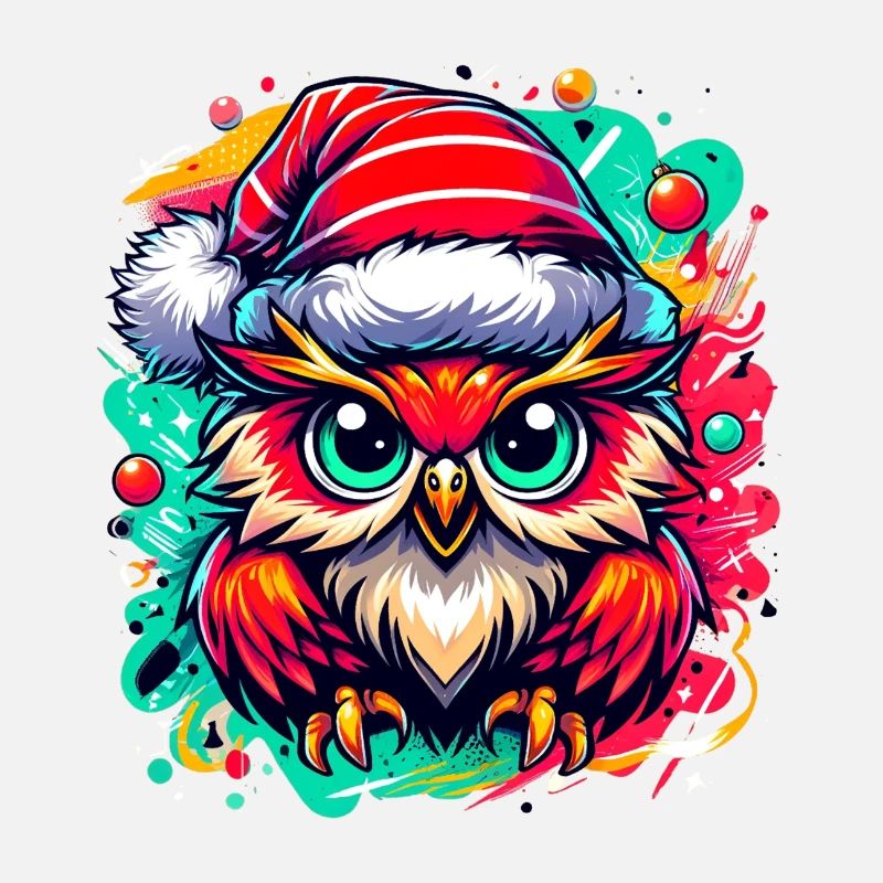Weihnachtseule Eule Weihnachten