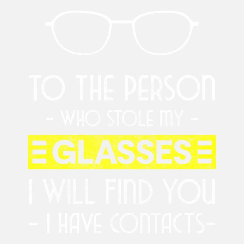Spectacle wearer short-sighted luxury face