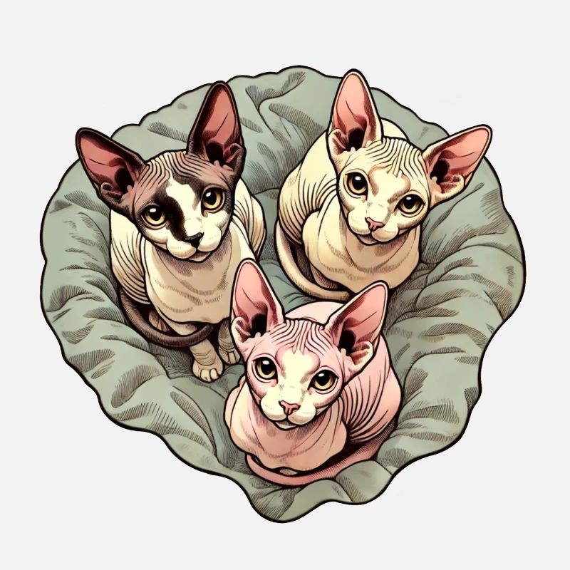 Trio Sphynxkitten