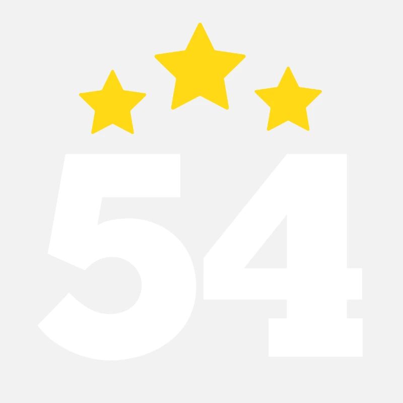 54 Years Star - 54th Anniversary Gift
