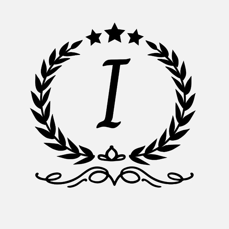 Letter i crown