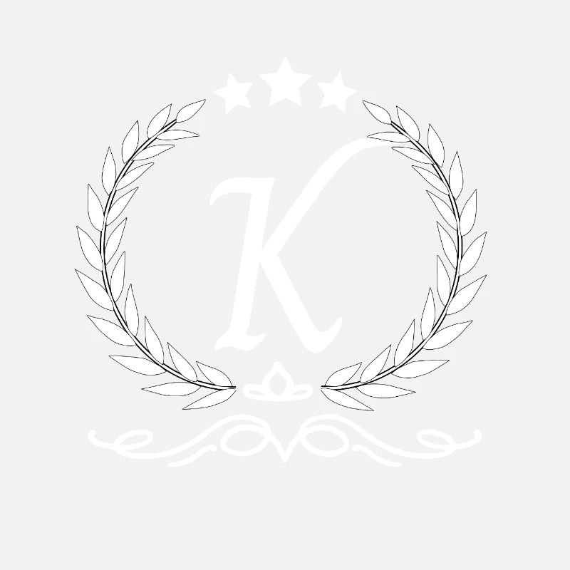 Buchstabe k Krone