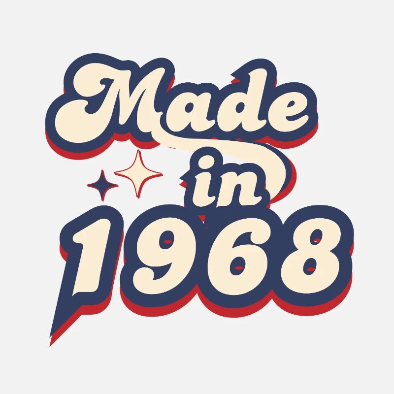 Made in 1968 Retro
