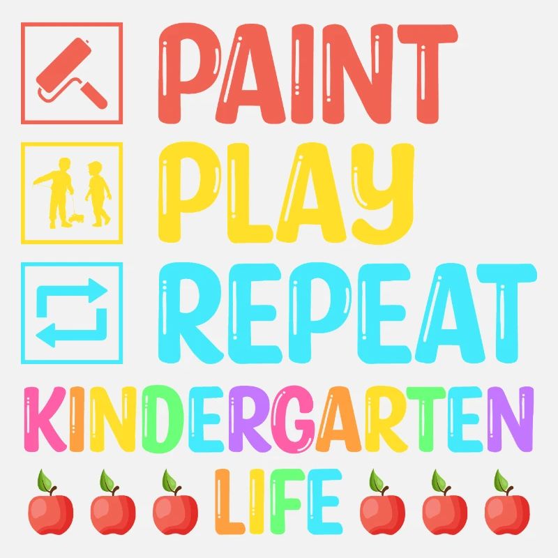 Peinture Jeu Répéter Maternelle Vie Enseignant