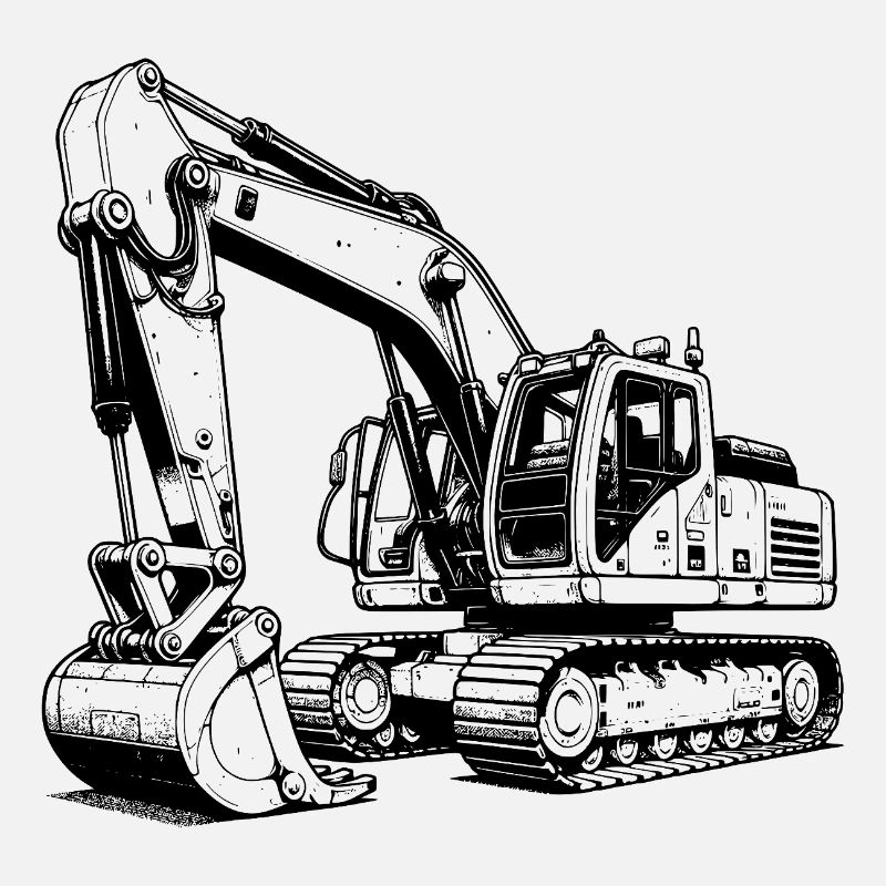 Bagger - Ich mach keinen Lärm – ich schaffe Platz