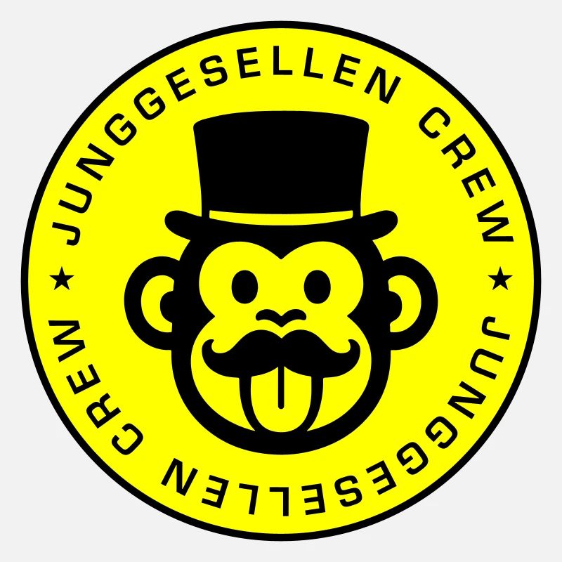 Junggesellen Crew Affe