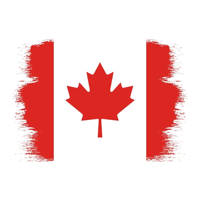 Drapeau du Canada Feuille d’érable Drapeau canadien Canada