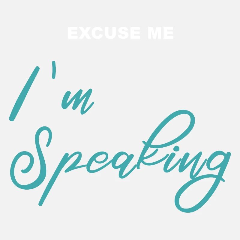 Excusez-moi - je parle
