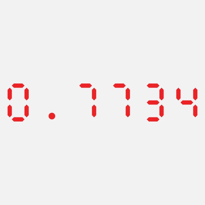 LED Calculator Hello | 0.7734