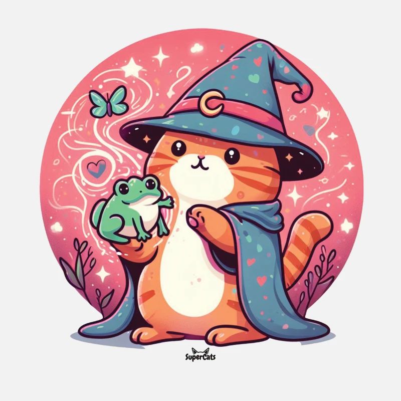 Katze und Frosch