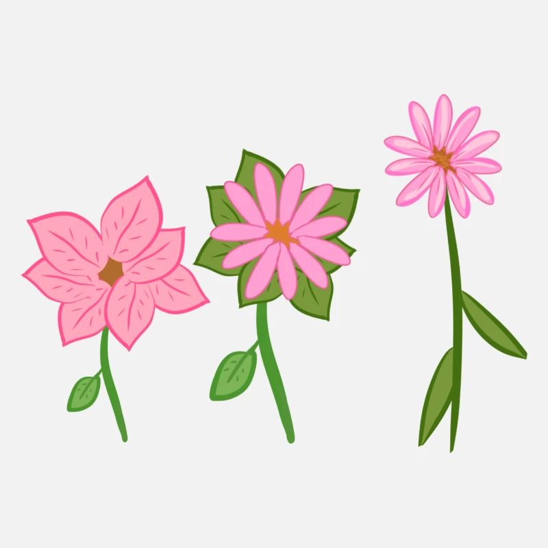 drei blumen symbol
