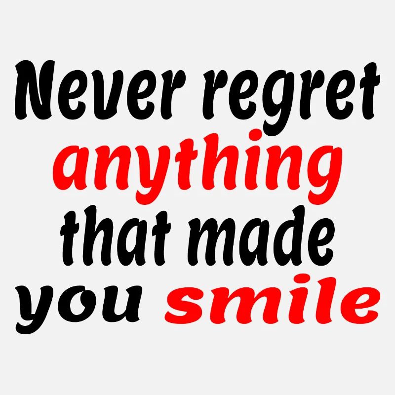 Aucun regret