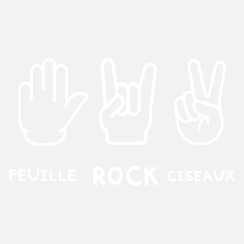 feuille rock ciseaux