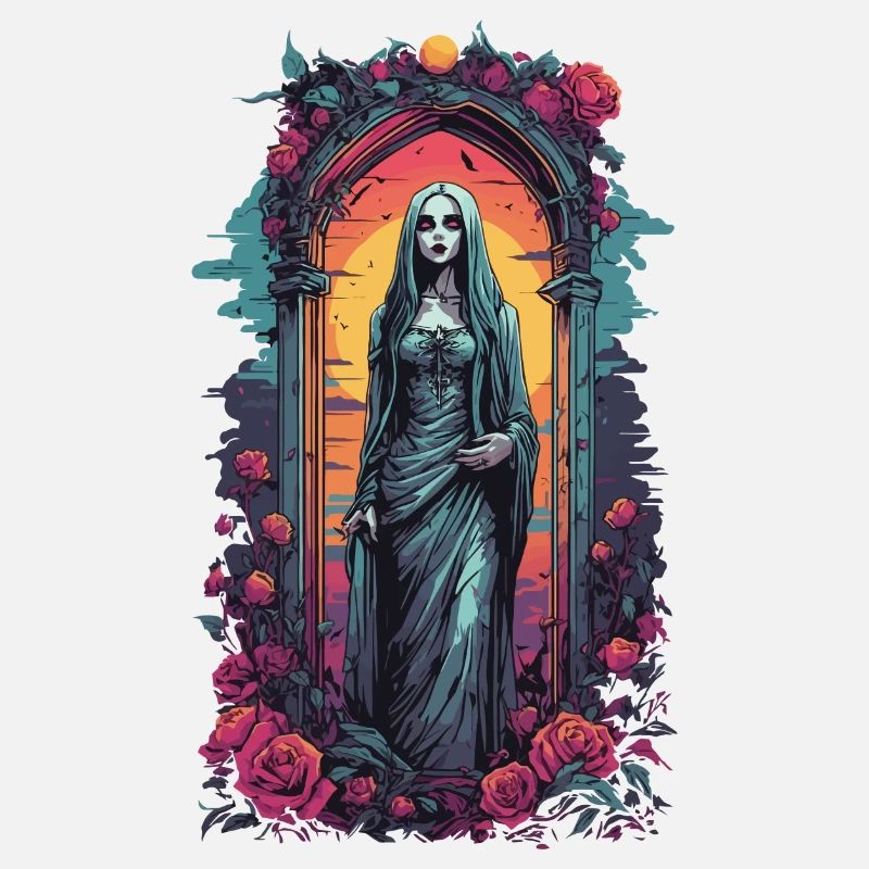 Occult Gothic Aesthetic Retro Wave Streetwear