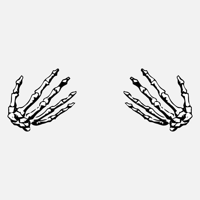 Skeleton Hands Chest
