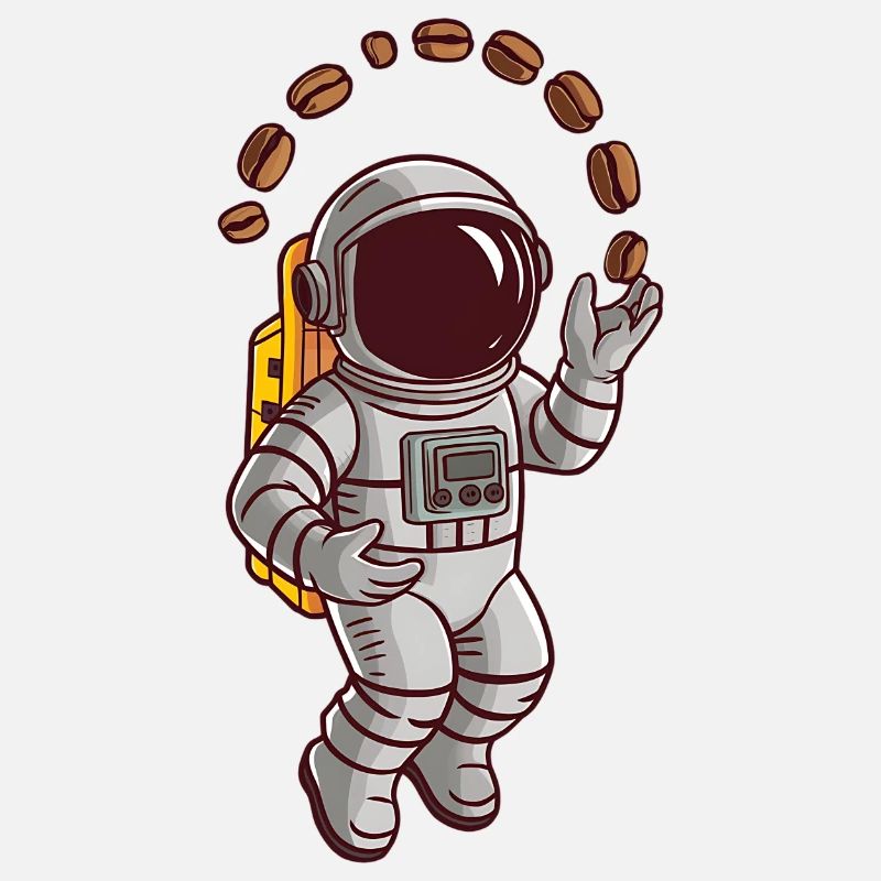 Astronaut Coffee Coffee Beans Space Space