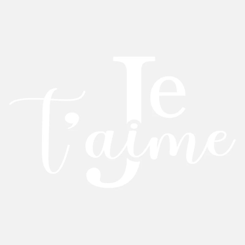 Je taime - Blanc