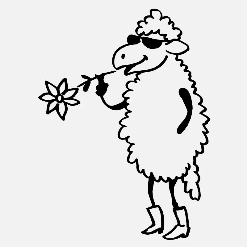 Cooles Schaf