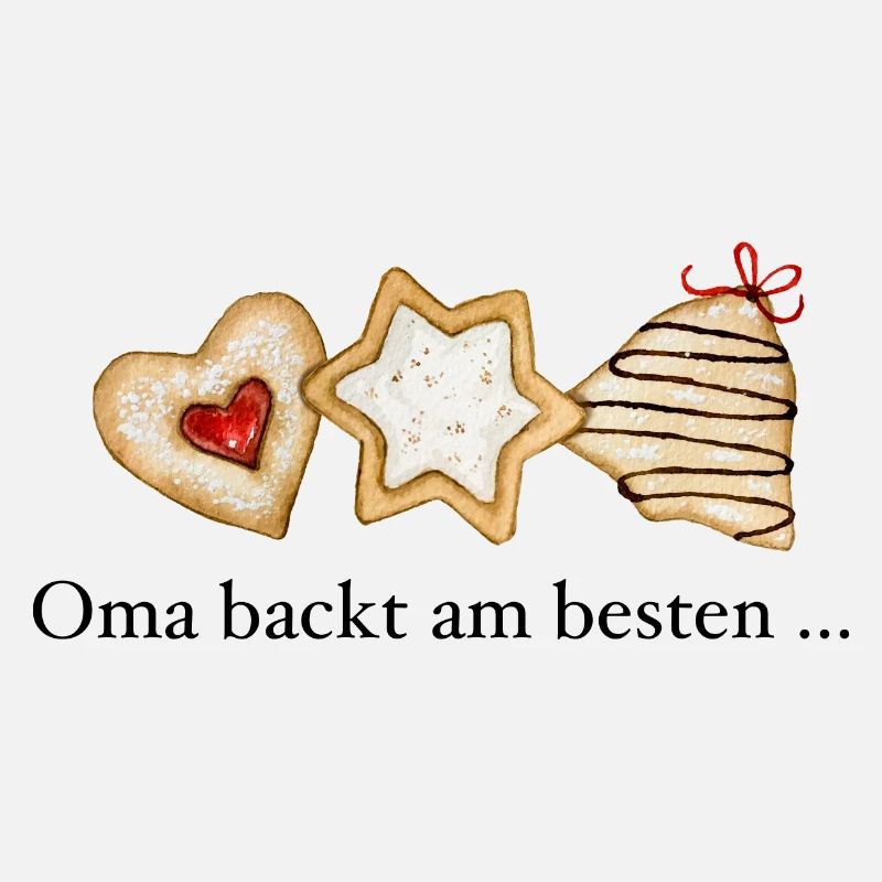 Weihnachten - Plätzchen, Oma backt am besten