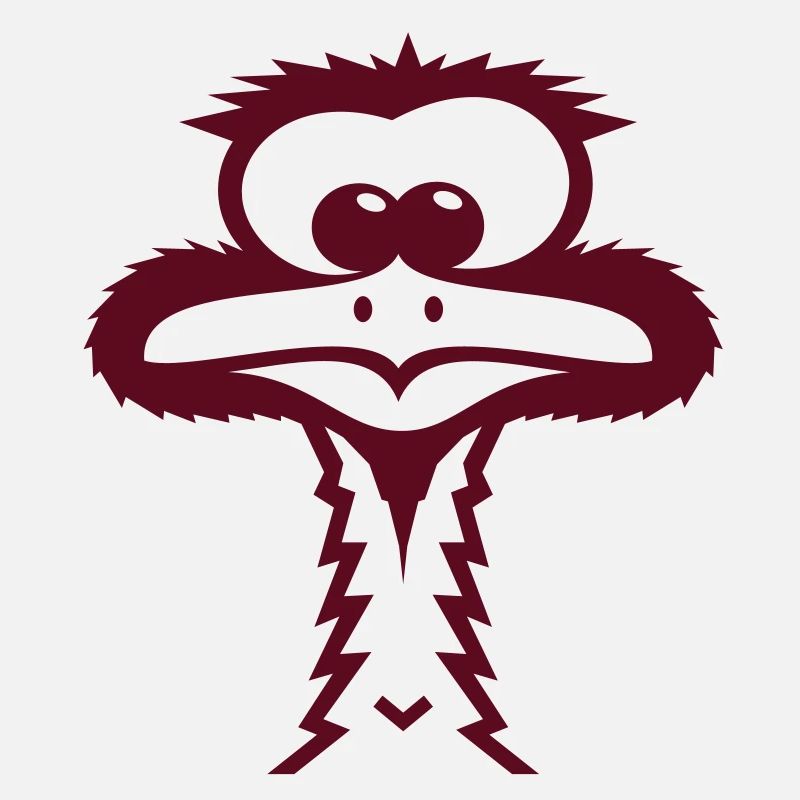 Emu einfarbig