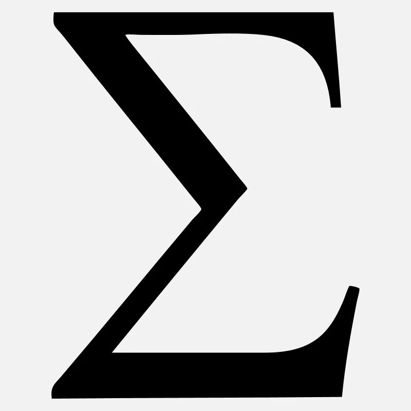 Greek Symbol - Sigma