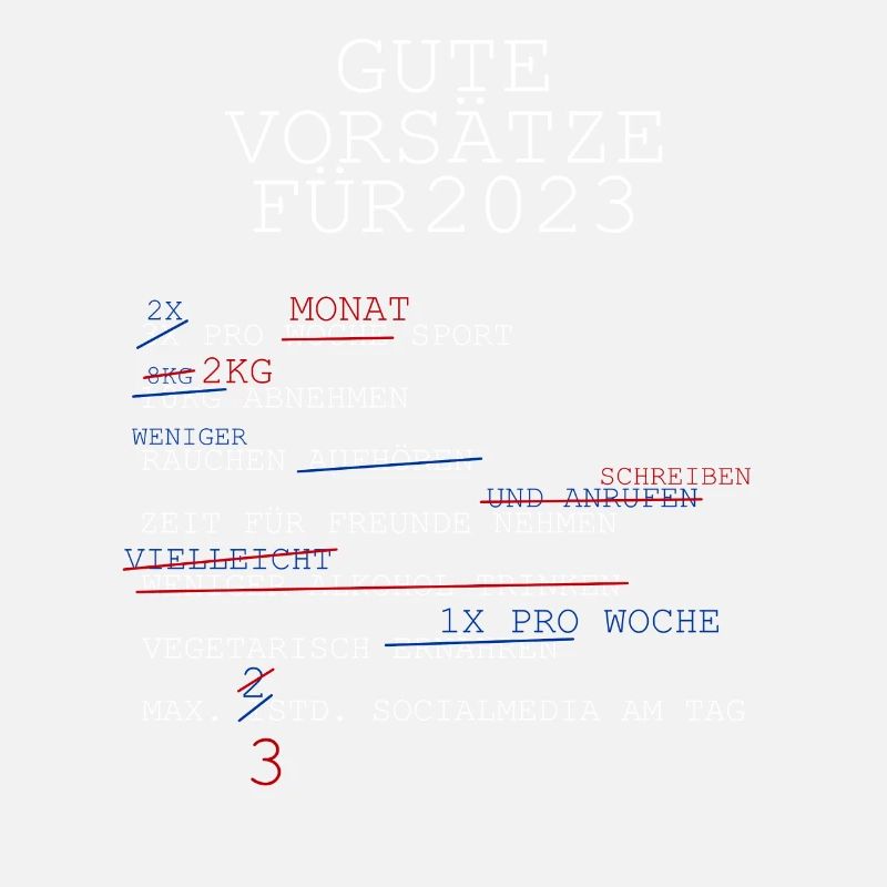 vorsätze 2023
