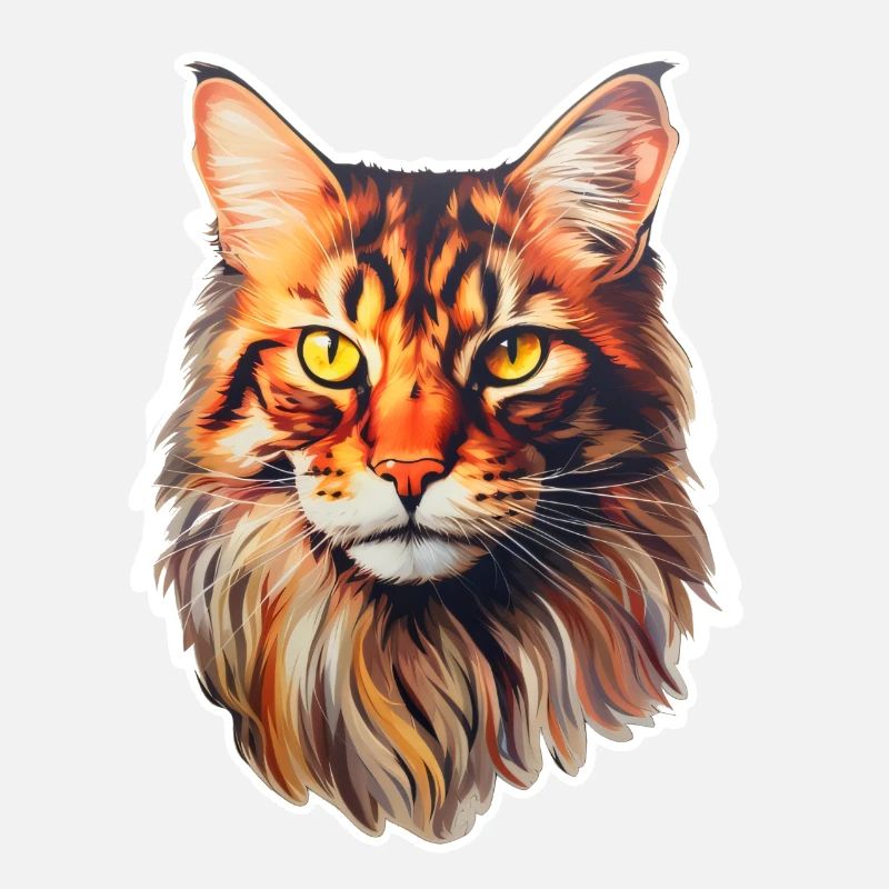 Maine Coon Katzenkopf