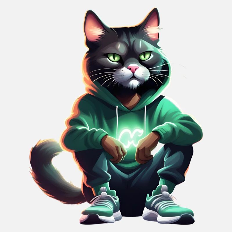 Chat Hip Hop Noir