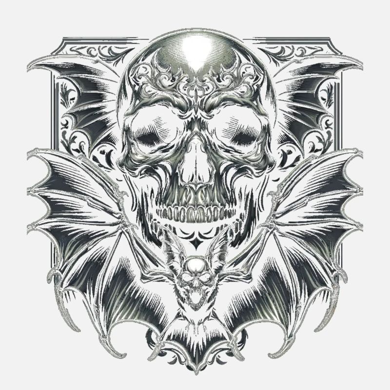 Dark Wings: Skull and Bat