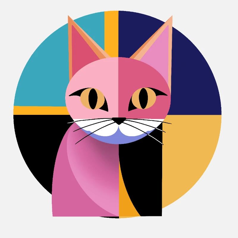 Cat Art Form