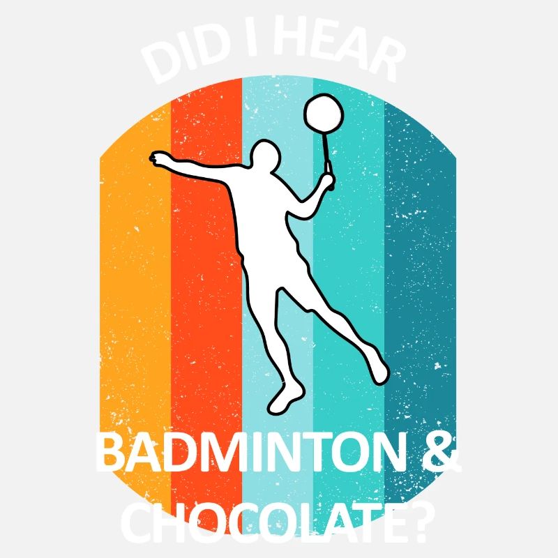 Badminton Badminton Badminton Player Chocolat