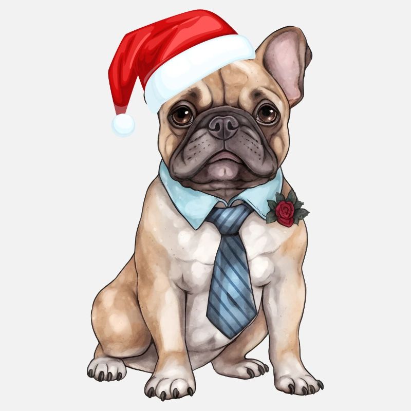 Bouledogue français de Noël