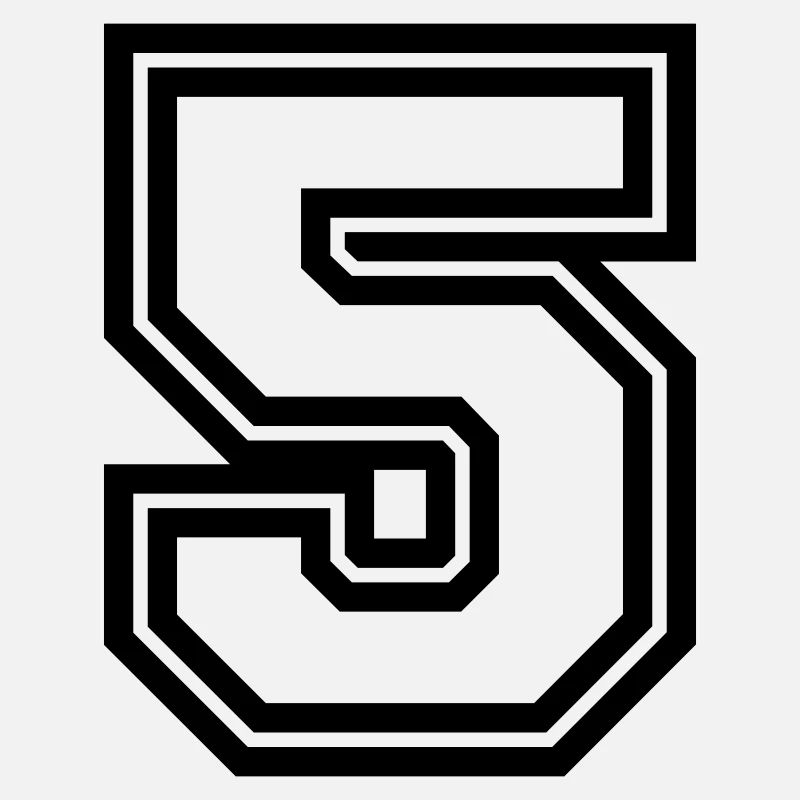 5 Zahl symbol