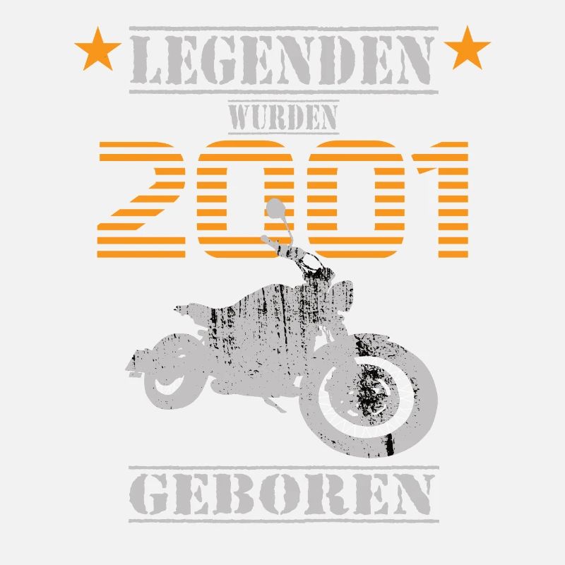 Motorrad Geburtstag Legenden wurden 2001 Geboren