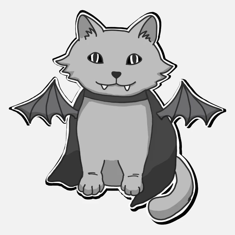 Chat chauve-souris