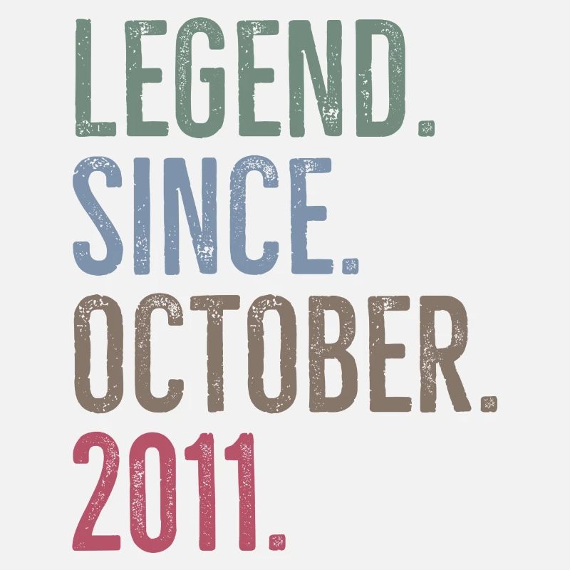 Legend Since October 2011