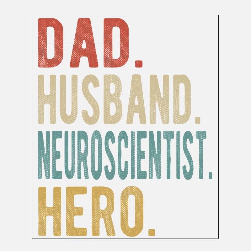 Neurowissenschaftler Papa Ehemann Held