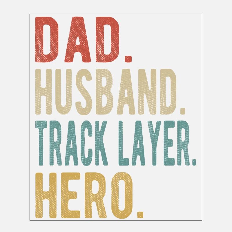 Track builder Papa Husband Held